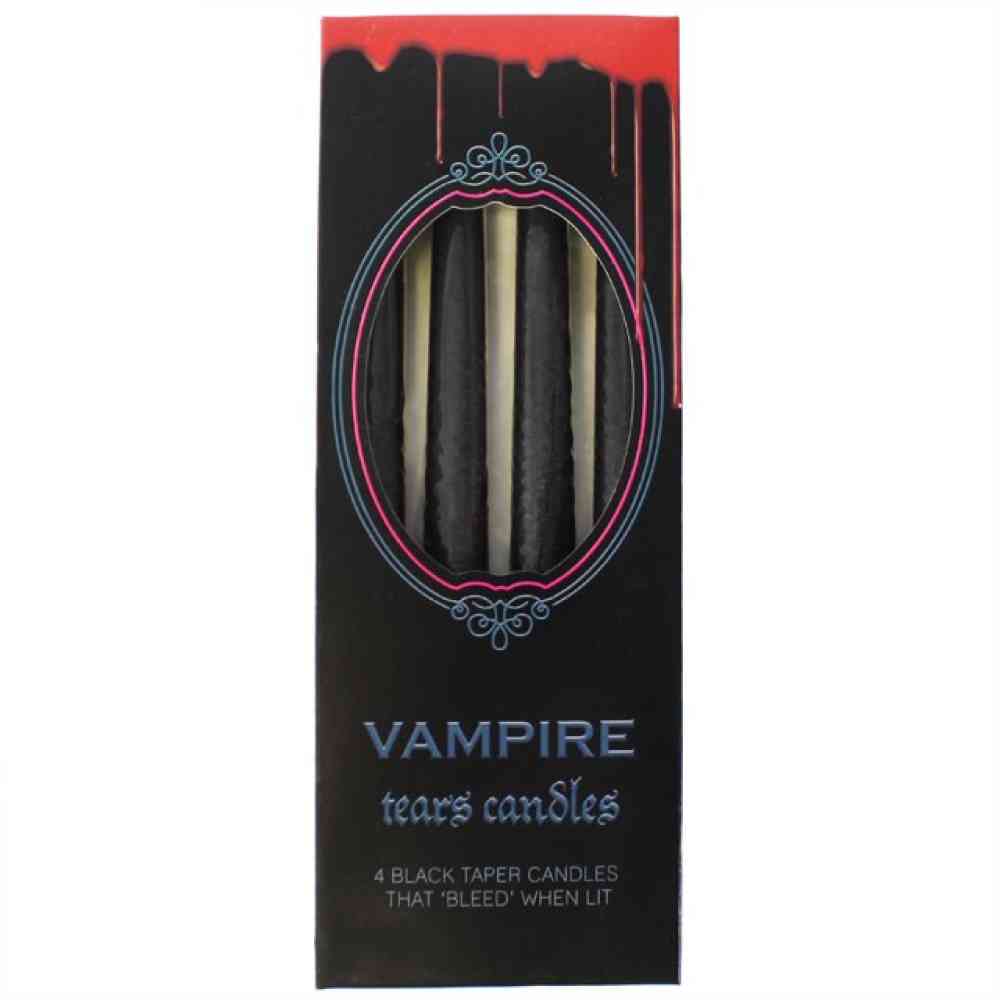 Something Different - Vampire Tears Druipkaars - Set van 4 - Zwart